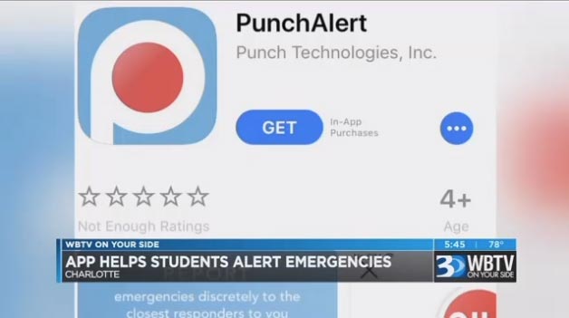 PunchAlert Used In Schools
